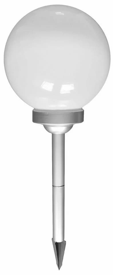 BONETTI LED Solar Gartenleuchte Weiß Kugelform - Bild 3