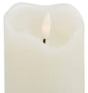 BONETTI LED-Kerzen-Set 3er beige 3D-Flammeneffekt Timer Bild 3