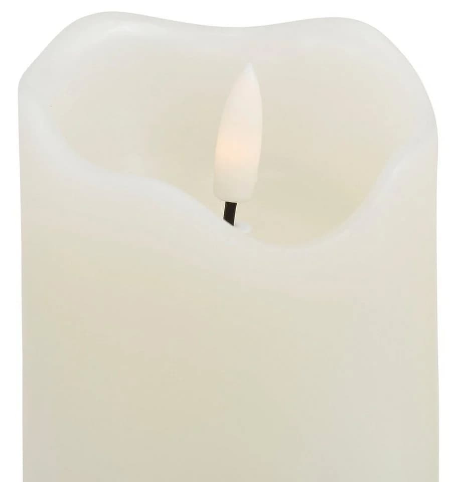 BONETTI LED-Kerzen-Set 3er beige 3D-Flammeneffekt Timer - Bild 3