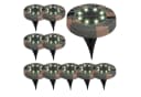 BONETTI LED Gartenleuchte Solar Bodenleuchte mit kalt-weißen LEDs Bild 2
