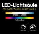 BONETTI LED Stehlampe mit 8 Lichtfarben und Fernbedienung Bild 1