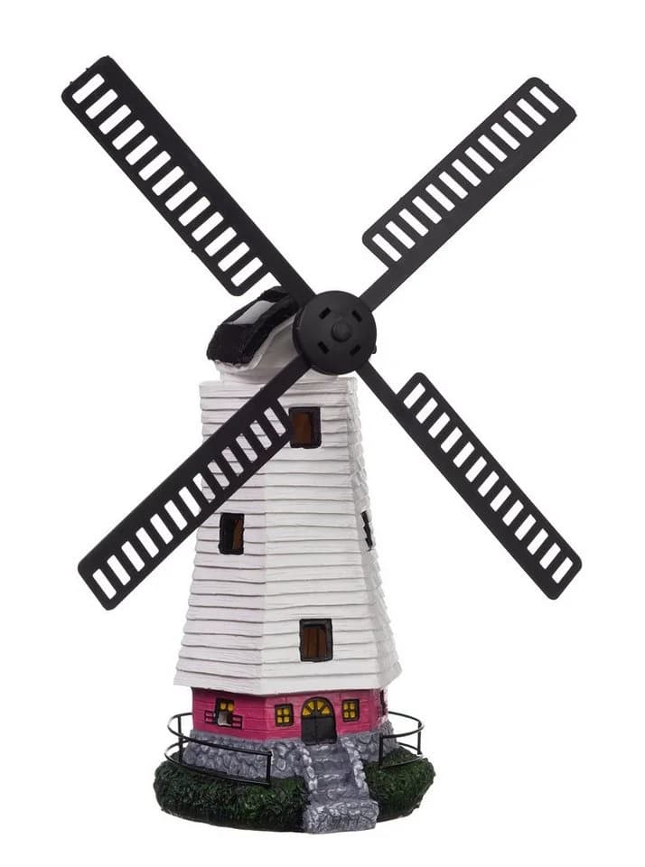 IC Gardenstyle LED Solarleuchte Solar Windmühle warm-weiß bewegliche Flügel - Bild 5