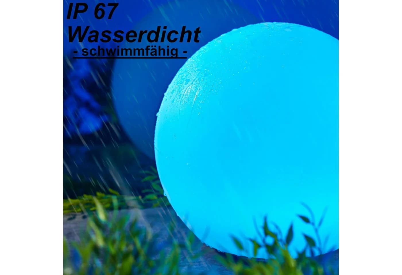 BONETTI LED Solar Gartenkugel mit Farbwechsel und IP67 - Bild 4
