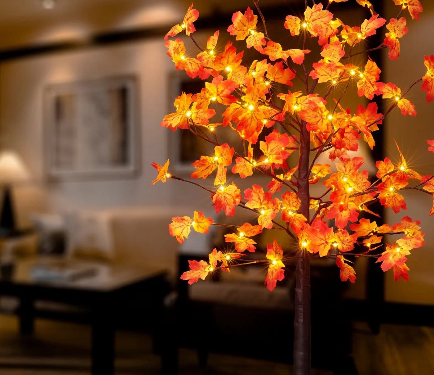 BONETTI LED Baum Ahornfarben 96 LEDs 150 cm - Bild 5