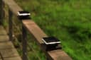 IC Gardenstyle Solar Zaunleuchte 2er Set LED warm-weiß Bild 3