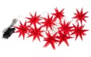 kamelshopping LED-Lichterkette 3D Leuchtstern Timer rot Bild 2