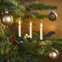 My Home LED-Christbaumkerzen Bjarne, 25 kabellose Kerzen mit 3D-Flamme Bild 1