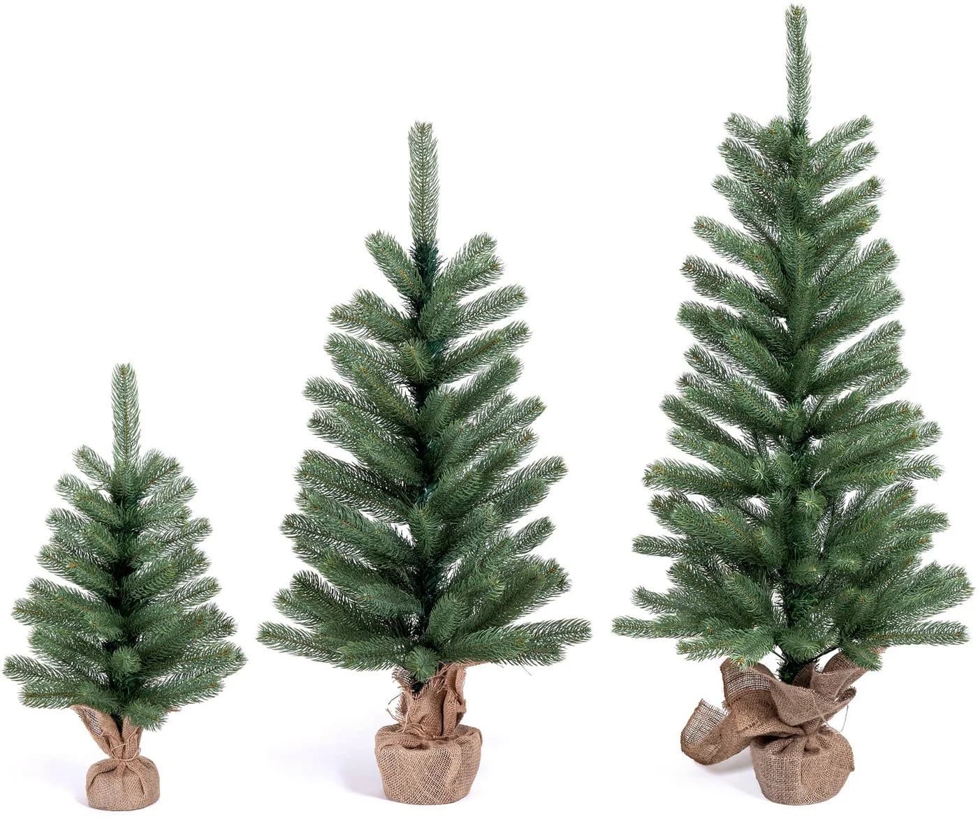 IC Winterworld Künstlicher Weihnachtsbaum Nordmanntanne mit Betonfuß - Bild 4