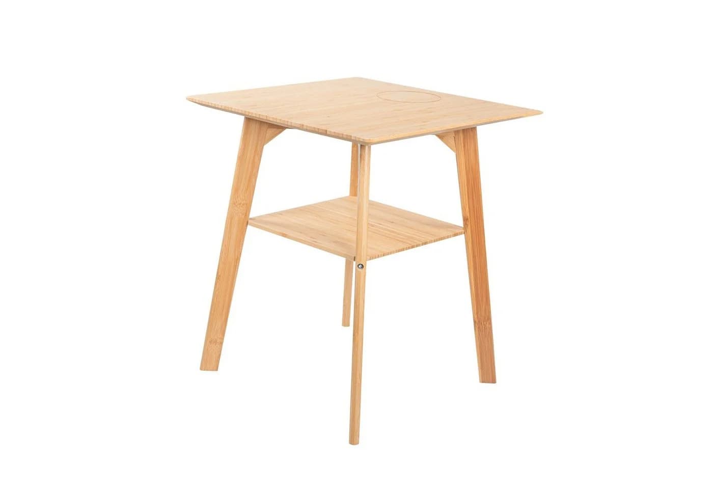 Moderner Beistelltisch aus Bambus-Holz - Bild 2