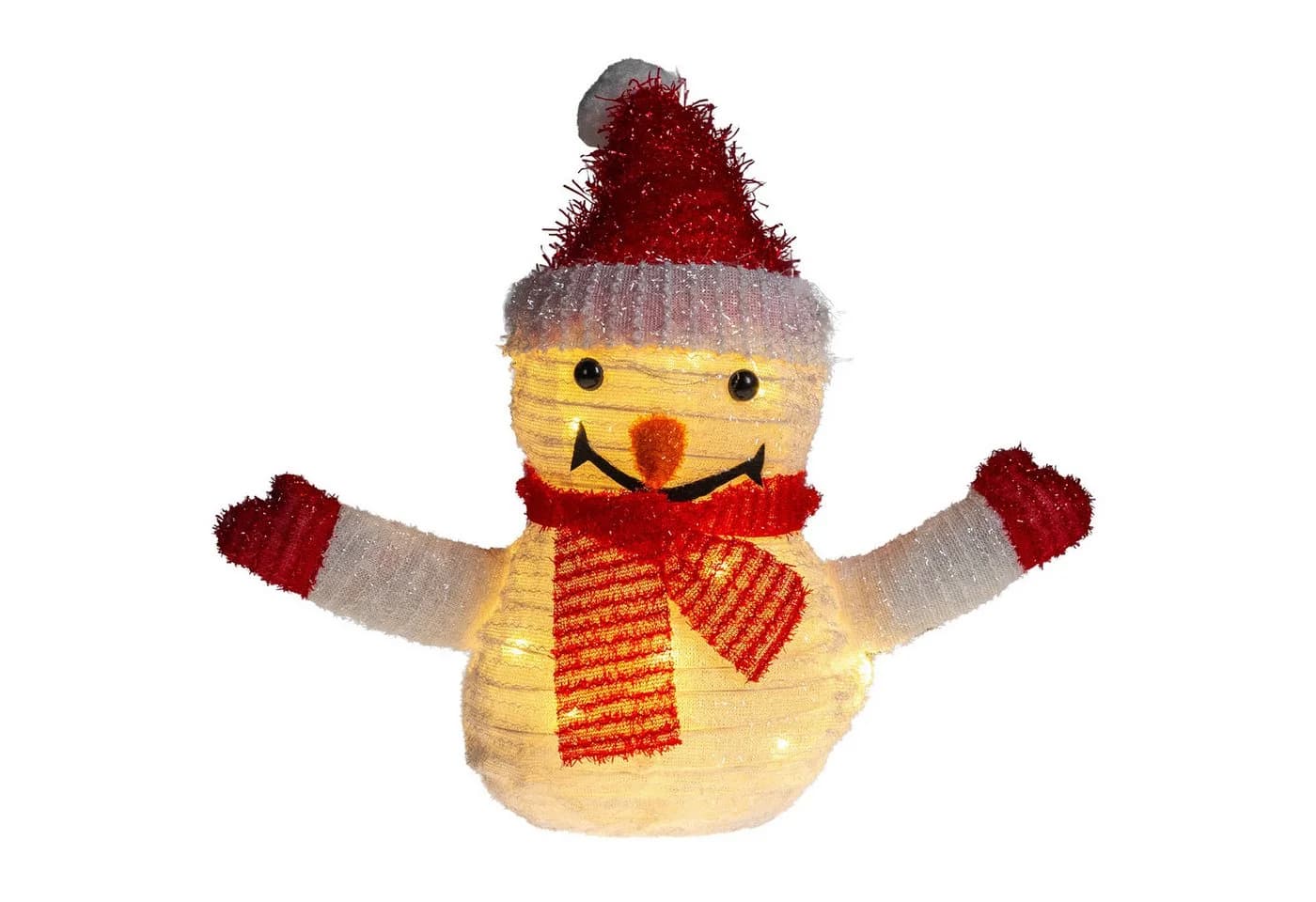 IC Winterworld Weihnachtsfigur Pop-Up LED 25 cm 10 LEDs Timer Batteriebetrieben IP44 - Bild 2