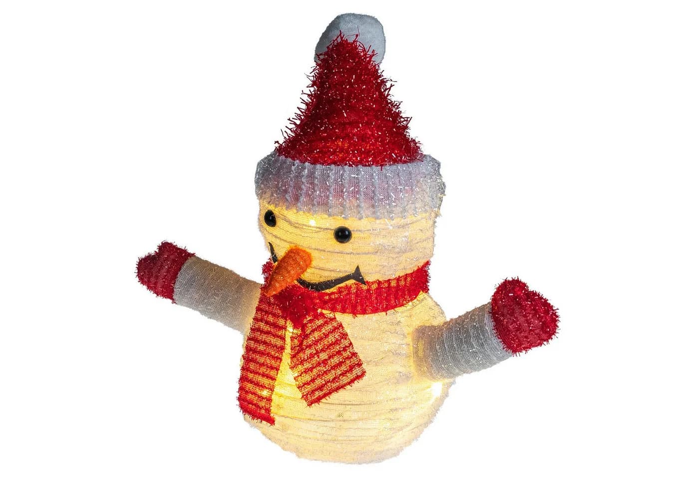 IC Winterworld Weihnachtsfigur Pop-Up LED 25 cm 10 LEDs Timer Batteriebetrieben IP44 - Bild 3