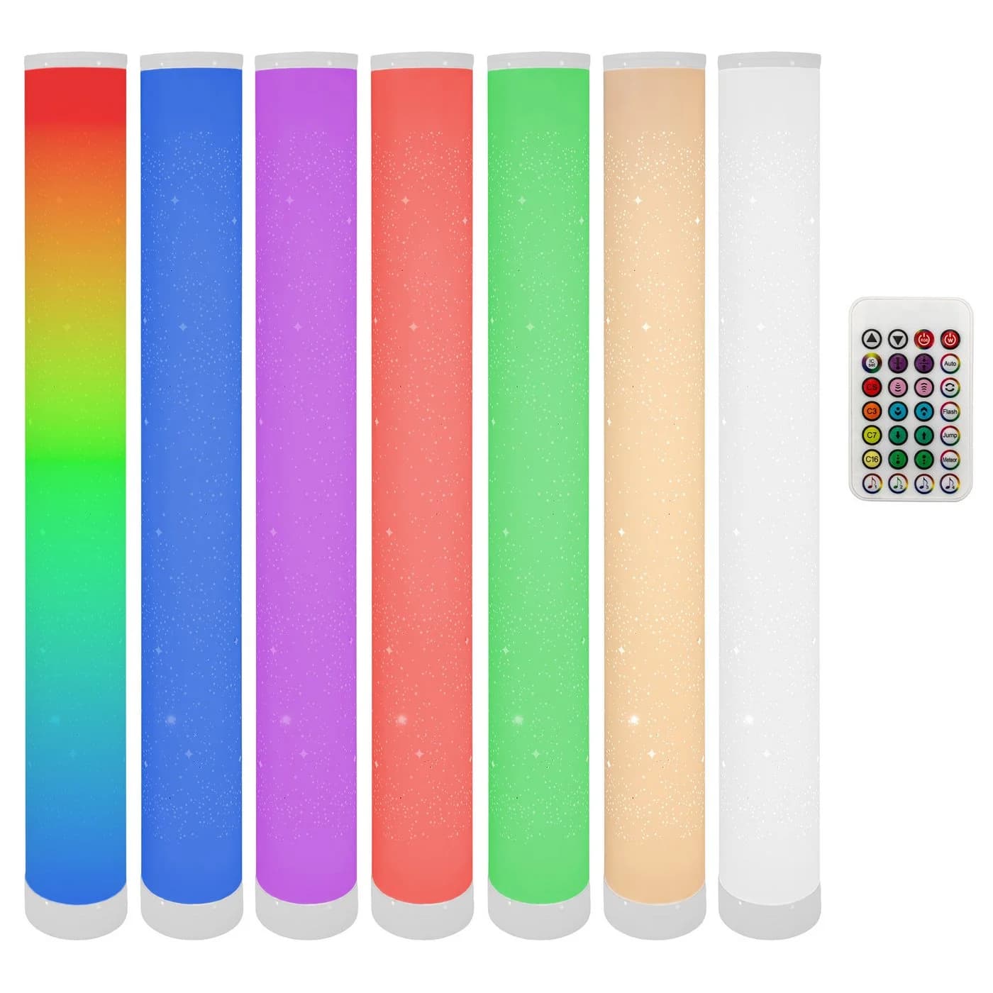 BONETTI LED Stehlampe RGB mit Fernbedienung und Musik-Sync - Bild 2