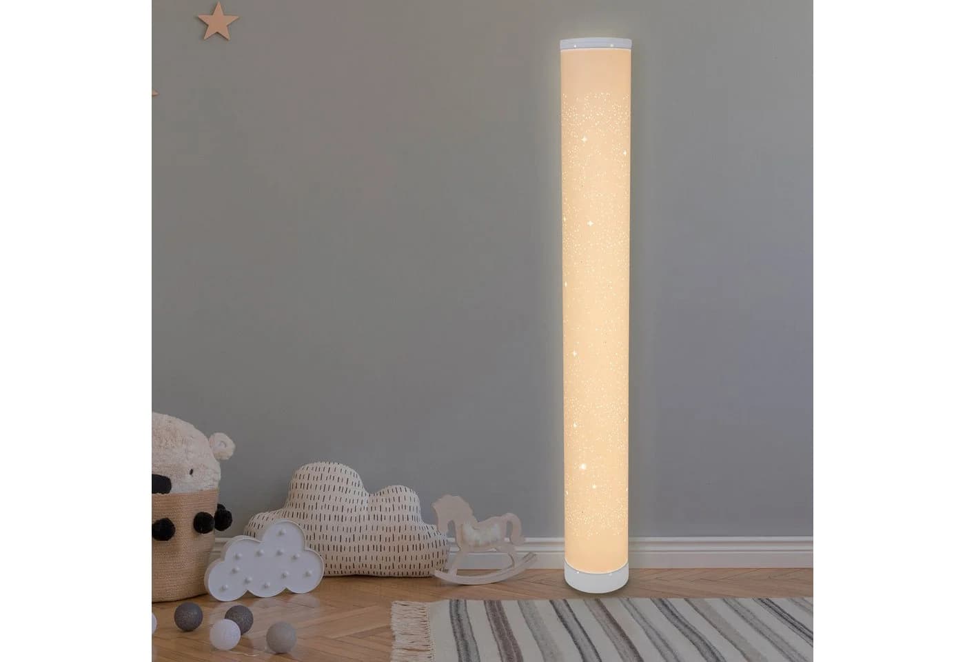 BONETTI LED Stehlampe RGB mit Fernbedienung und Musik-Sync - Bild 3
