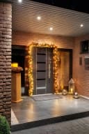 BONETTI Kunstgirlande 5m Tannengirlande LED bernsteinfarben Bild 1