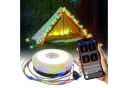 IC Gardenworld LED-Lichterkette Solar 10m RGB App-Steuerung Laterne Powerbank Bild 2