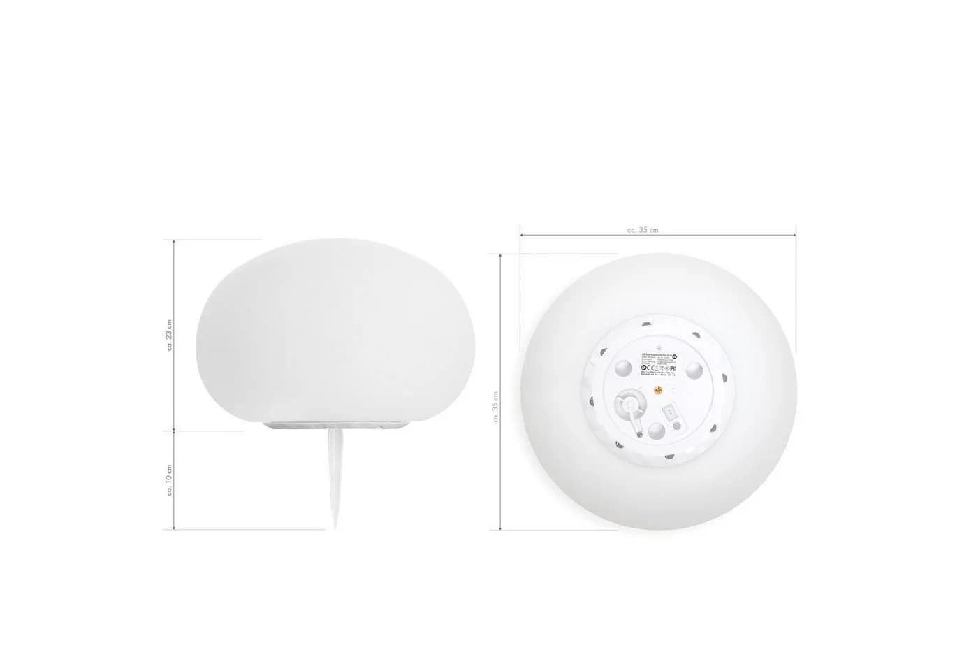 IC Gardenworld LED Solarleuchte Garten Farbwechsel IP67 - Bild 4