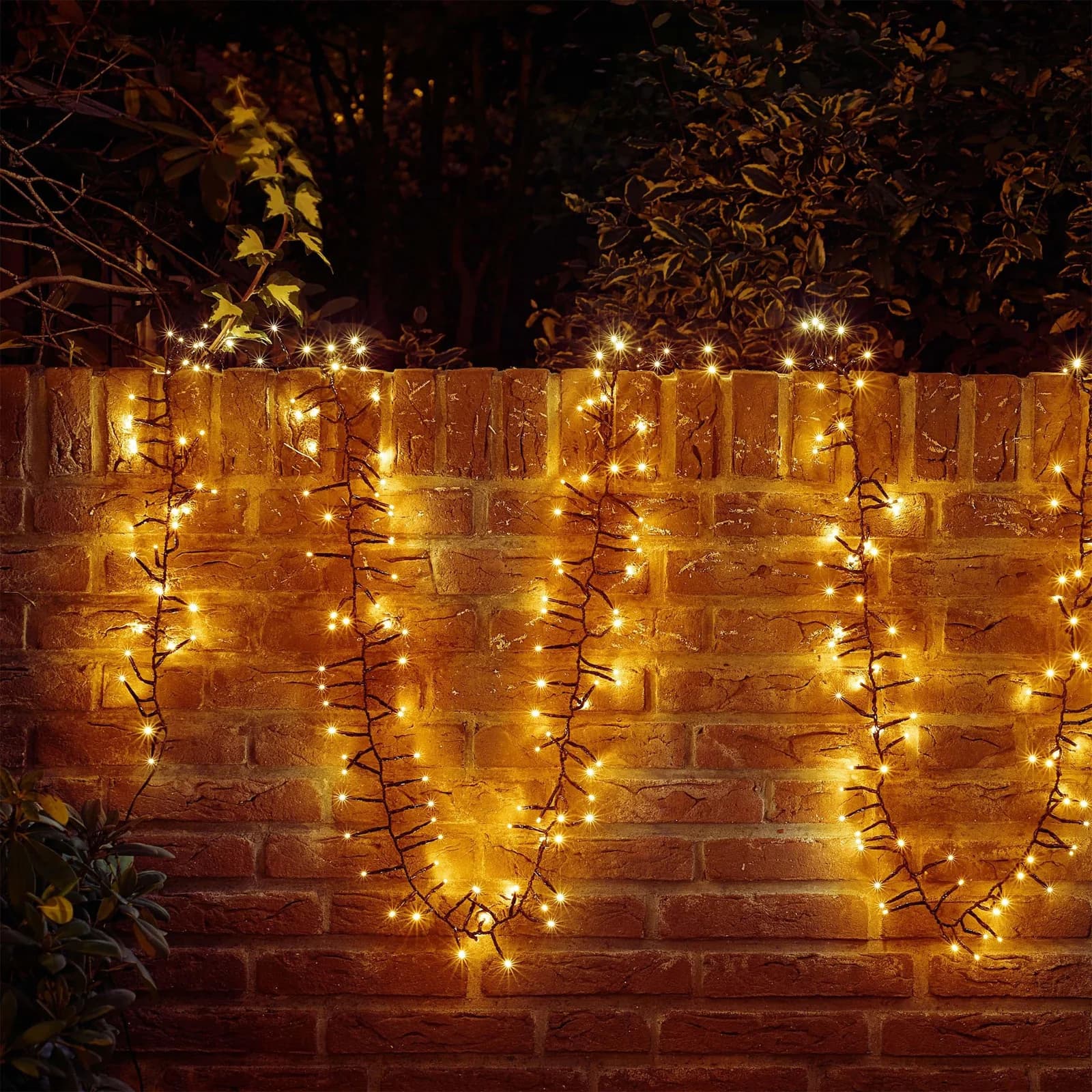OTTO HOME LED-Lichterkette Ryssan Schwarz 600 LEDs 12m