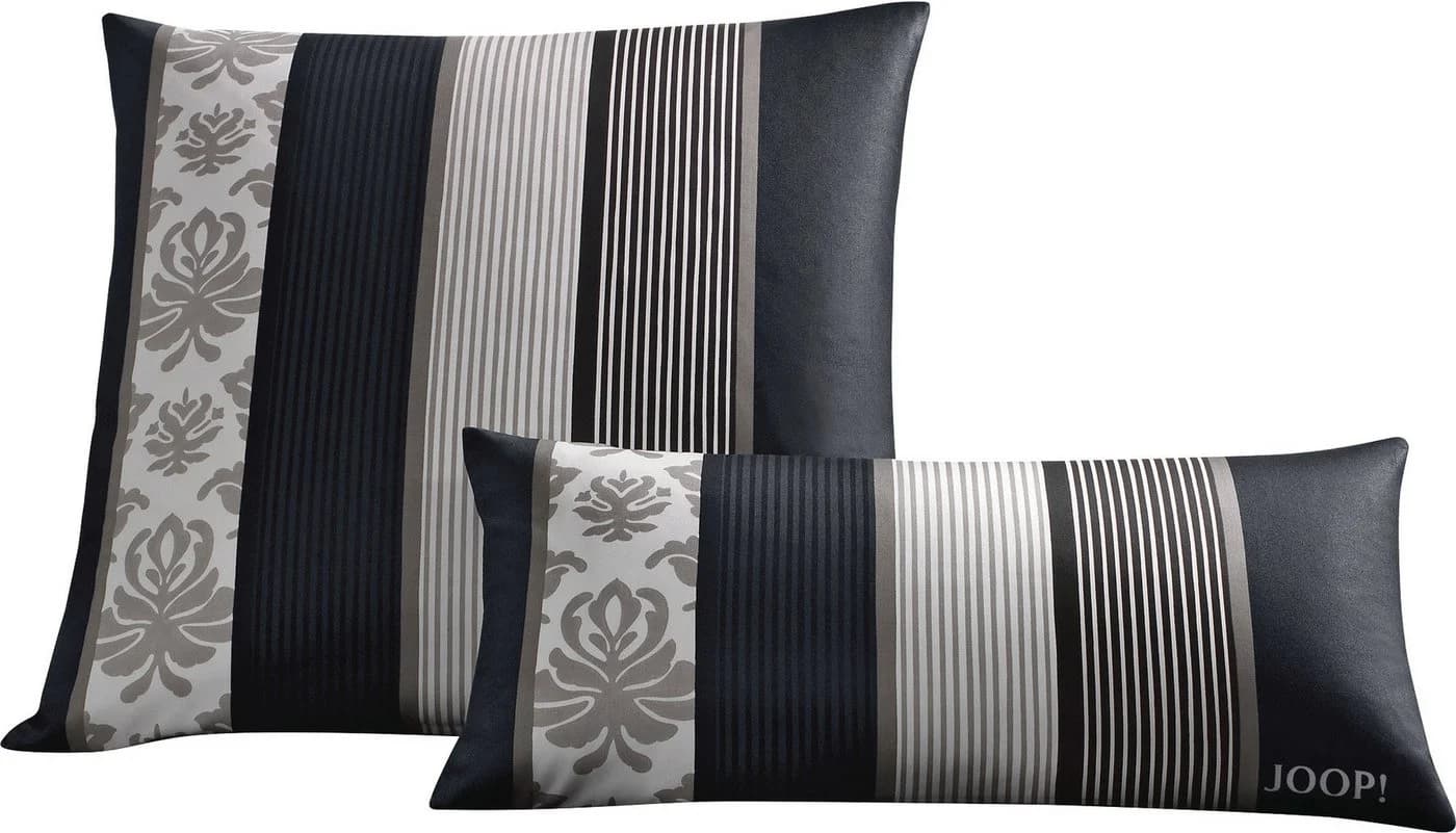 JOOP! Kissenbezug Ornament Stripe Streifen Satin Baumwolle - Bild 2
