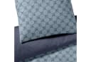 JOOP! Wendebettwäsche Cornflower Double Mako-Satin Hellblau Dunkelblau Bild 4