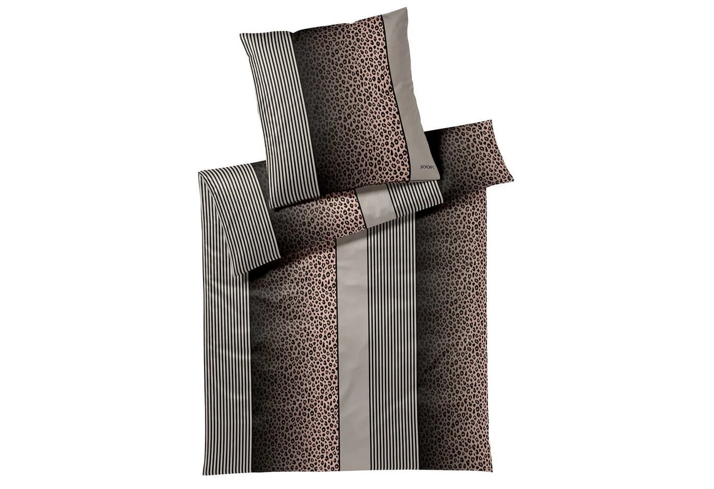 JOOP! Bettwäsche Leo Mako-Satin Taupe 2-teilig - Bild 3