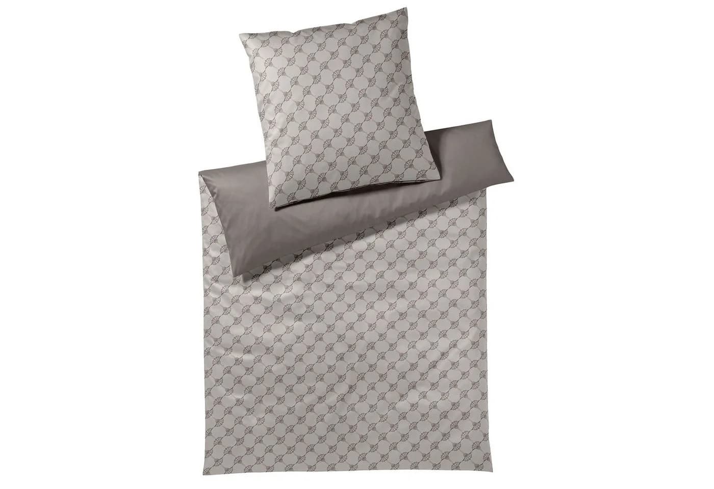 JOOP! Bettwäsche Cornflower Double Mako Satin Taupe 2-teilig - Bild 3