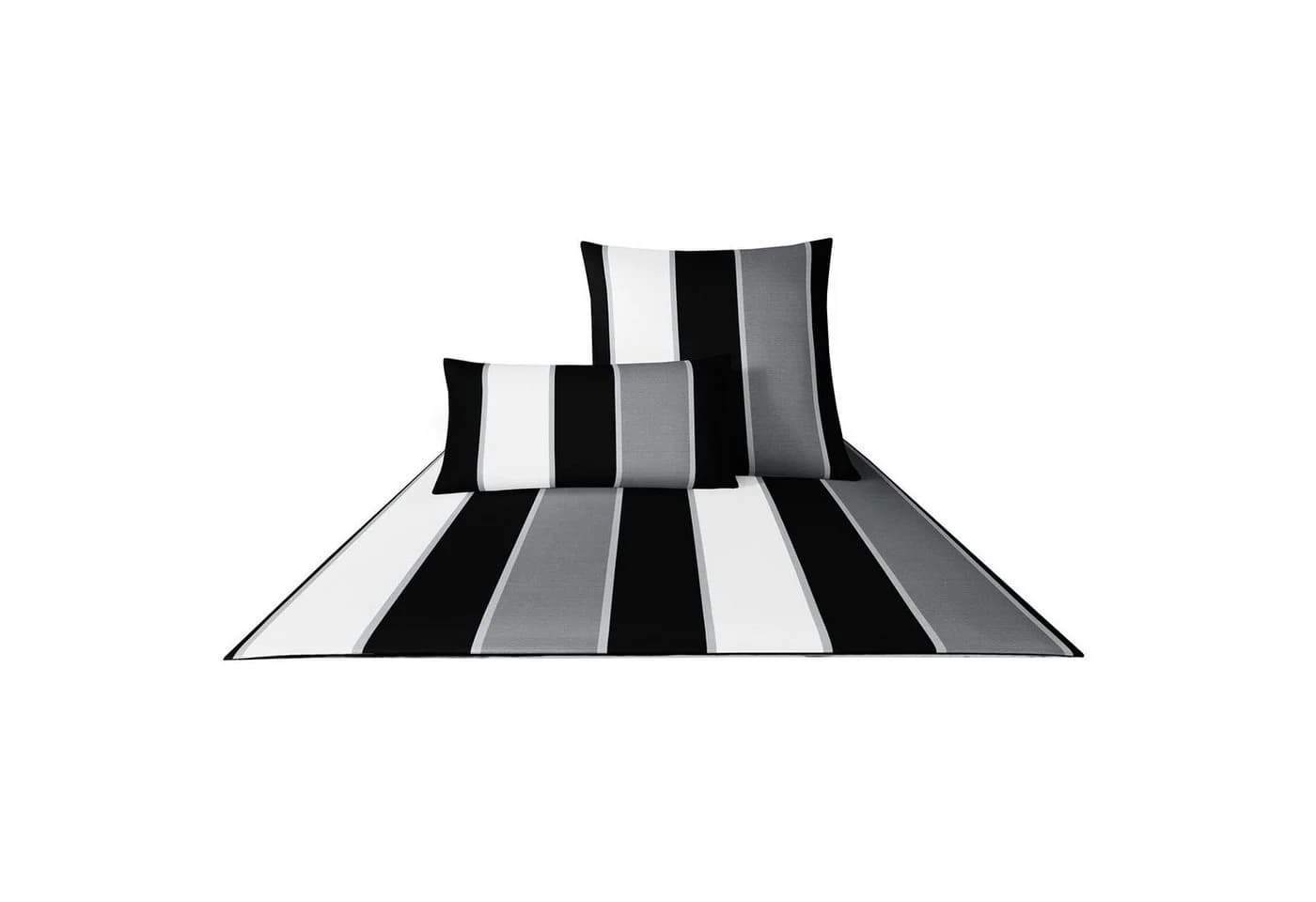 Bettwäsche JOOP! Mako-Satin Schwarz-Weiß - Bild 3
