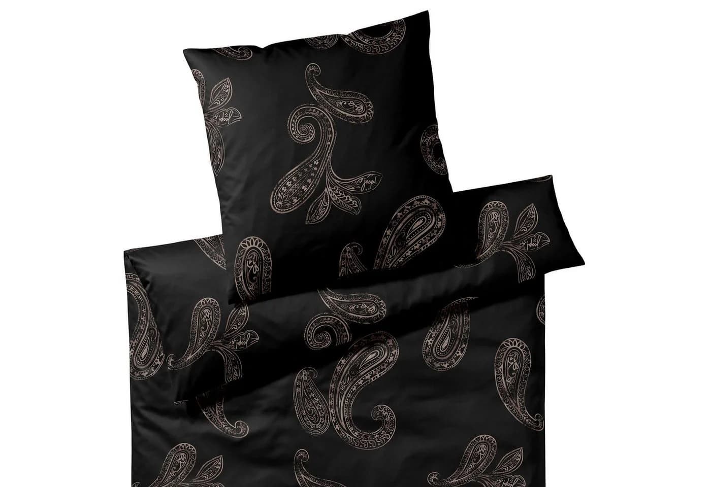 JOOP! Bettwäsche Paisley Mako-Satin Schwarz - Bild 2