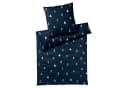 Elegante Bettwäsche Teddy Flanell 2-teilig Blau Bild 3