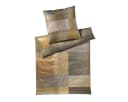 JOOP! Comfort Satin Bettwäsche Glow Karo Senf/Natur 135x200 Bild 2