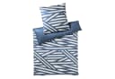 JOOP! Comfort Satin Bettwäsche Cross Beige Blau 135x200, 2 teilig Bild 2