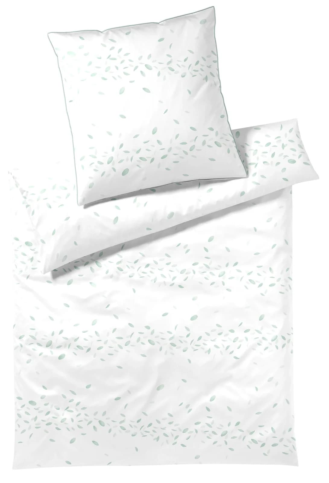 Elegante Bettwäsche Flyer Aqua Mako-Batist 100% Baumwolle