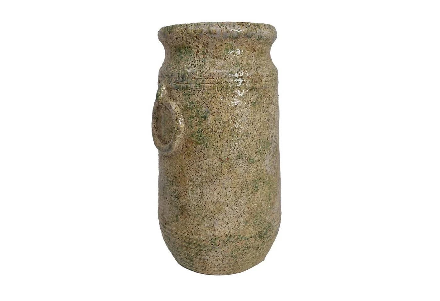 B&S Pflanzkübel Blumenkübel Vase Antik Shabby Steinoptik Rund - Bild 2