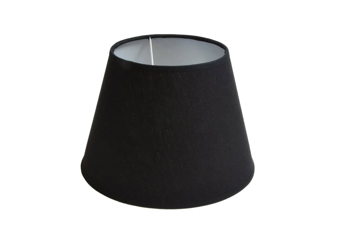B&S Lampenschirm kegelförmig aus Stoff H 19.5 x Ø 27.5 cm