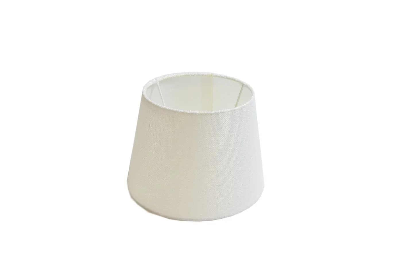 B&S Stofflampenschirm rund Beige für E14/E27