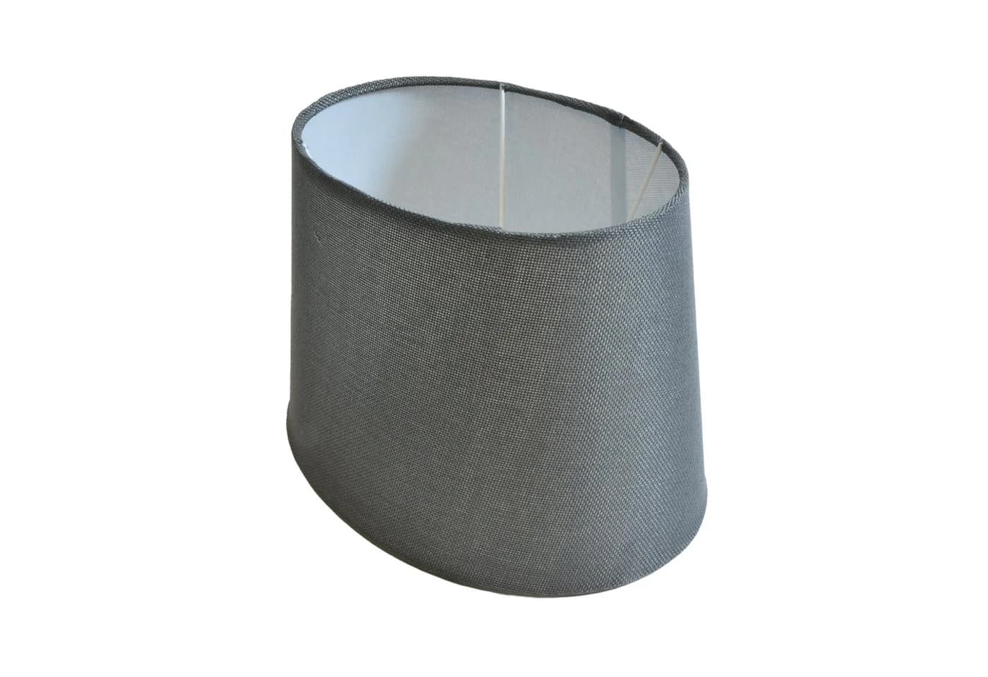 B&S Lampenschirm Oval Stoff 15,5 cm