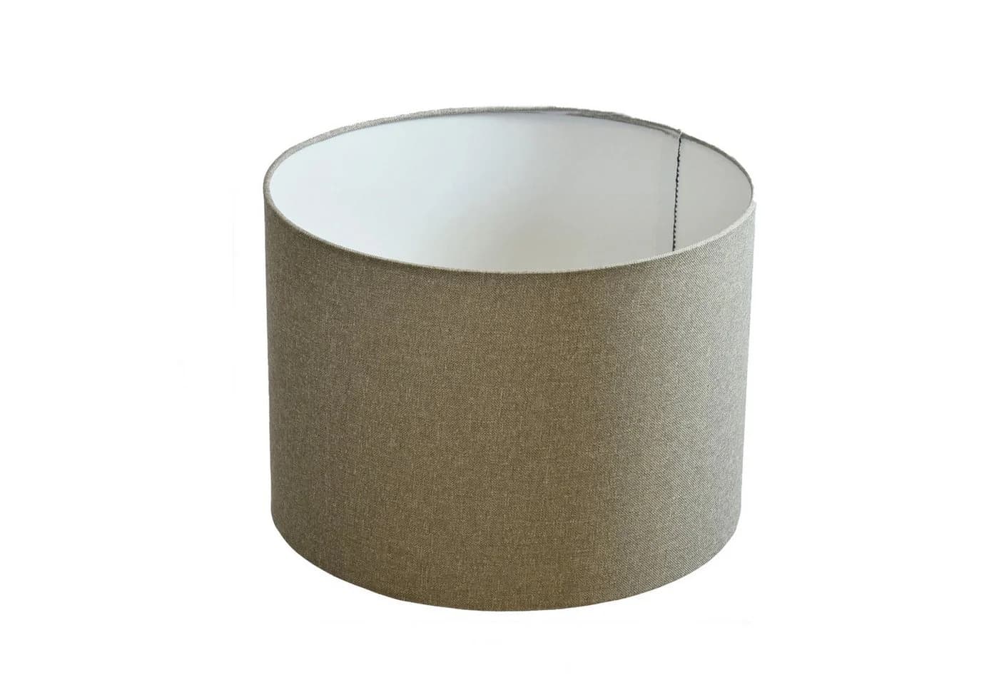 B&S Lampenschirm Zylinder grau 25x25x18cm Jinming