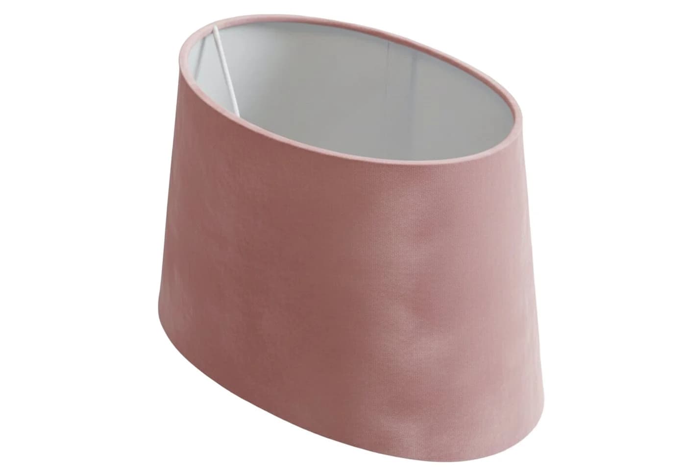 B&S Lampenschirm Oval Velvet Pink