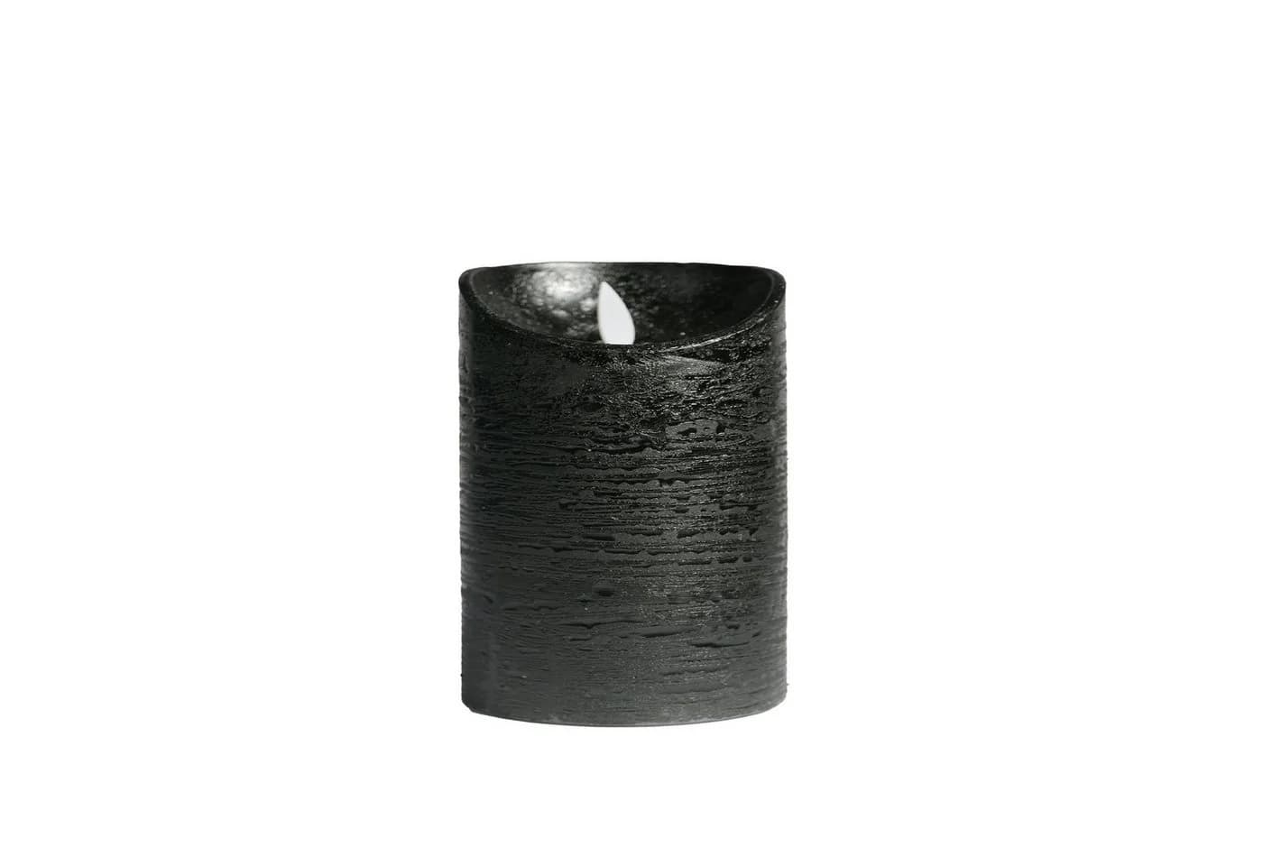 B&S LED-Kerze Schwarz Bewegliche Flamme Timer - Bild 2