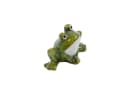 B&S Dekofigur Frosch Grün Keramik Landhausstil Bild 1