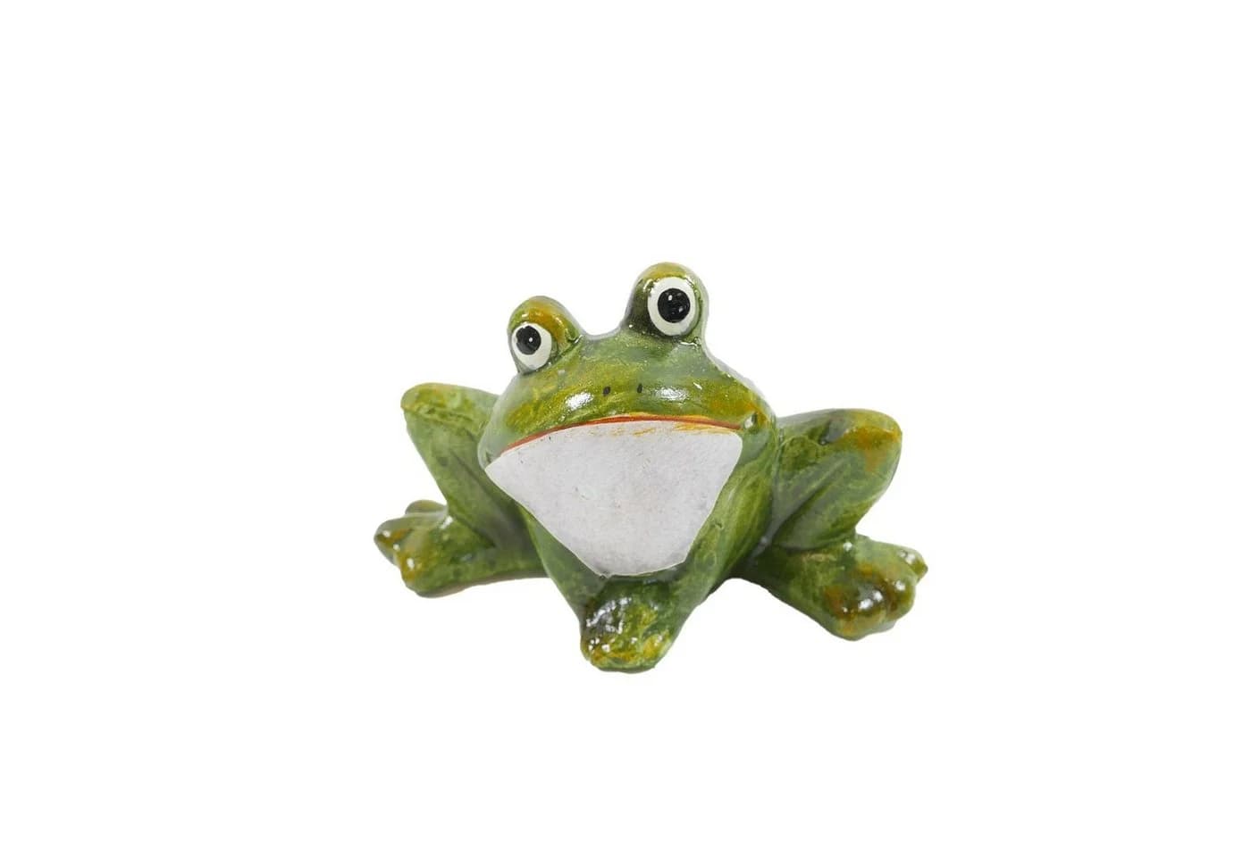 B&S Dekofigur Frosch Grün Keramik Landhausstil - Bild 2
