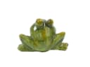B&S Dekofigur Frosch Grün Keramik Landhausstil Bild 3