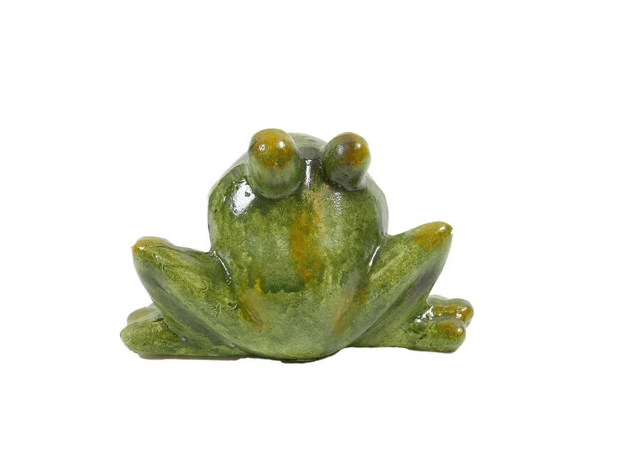 B&S Dekofigur Frosch Grün Keramik Landhausstil - Bild 3