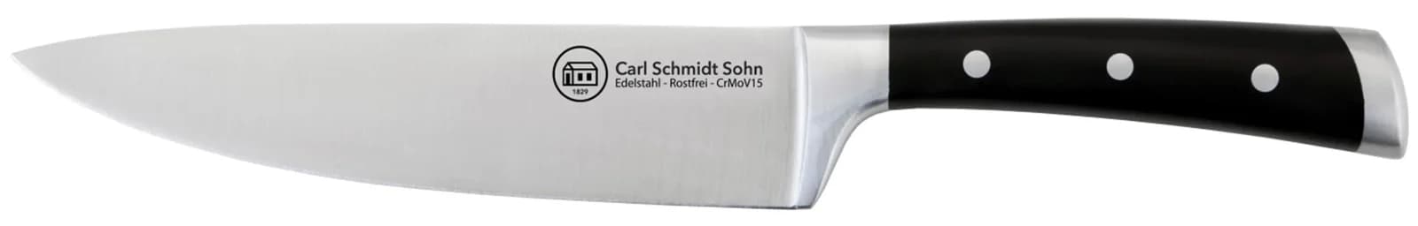 Kochmesser Carl Schmidt Sohn Herne 26 cm Edelstahl