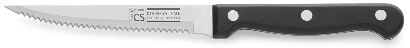 Steakmesser CS KOCH-SYSTEME Premium 14 cm Silber