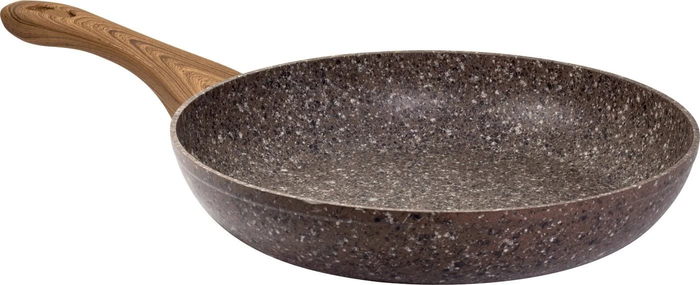 Bratpfanne CS KOCH-SYSTEME "STEINFURT" antihaftbeschichtet Aluminiumlegierung braun - Bild 2