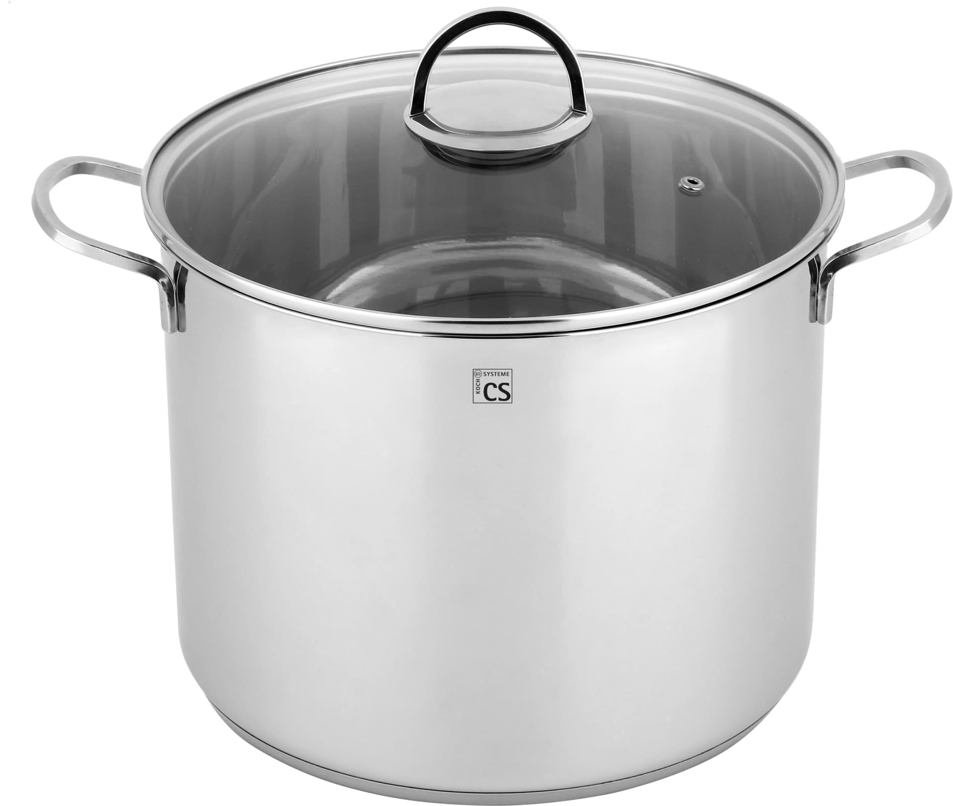Gemüsetopf CS KOCH-SYSTEME "Trier" Silber Edelstahl 22 l Induktion