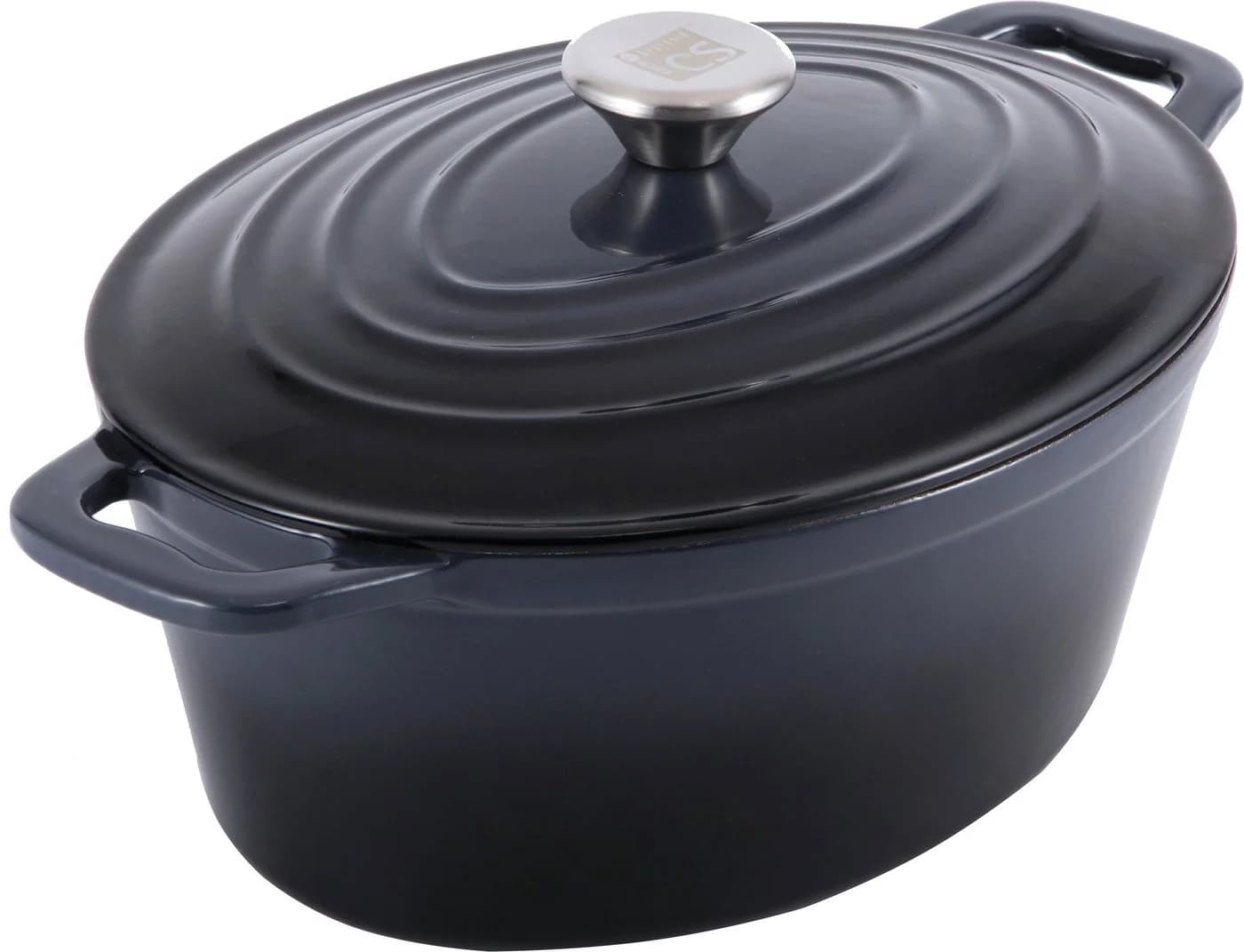 CS KOCH-SYSTEME Bräter Xanten 8 Liter schwarz Gusseisen - Bild 2