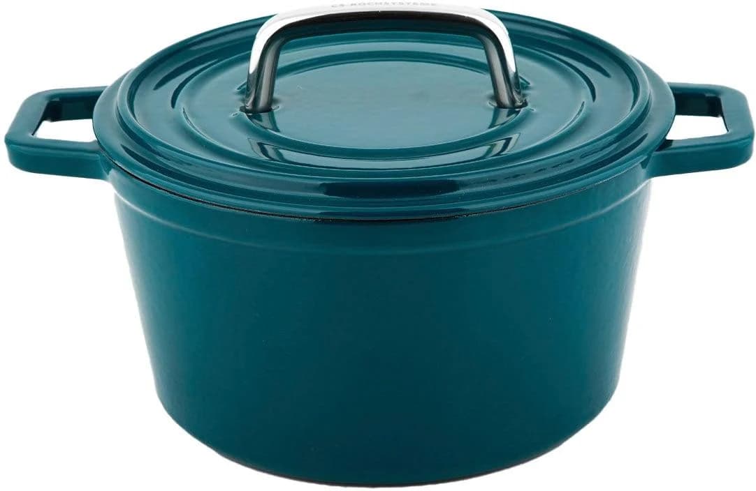 Fleischtopf CARL SCHMIDT SOHN Alpen Blau Gusseisen