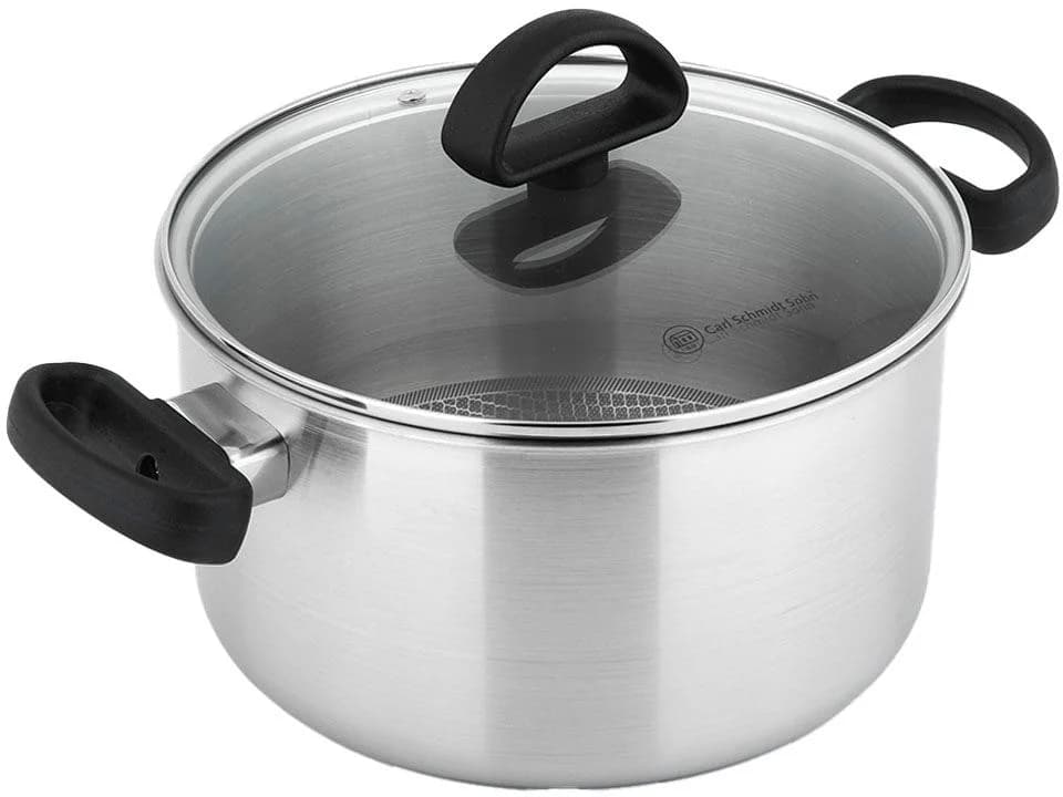 CARL SCHMIDT SOHN Fleischtopf Premium 24cm Silber Induktion