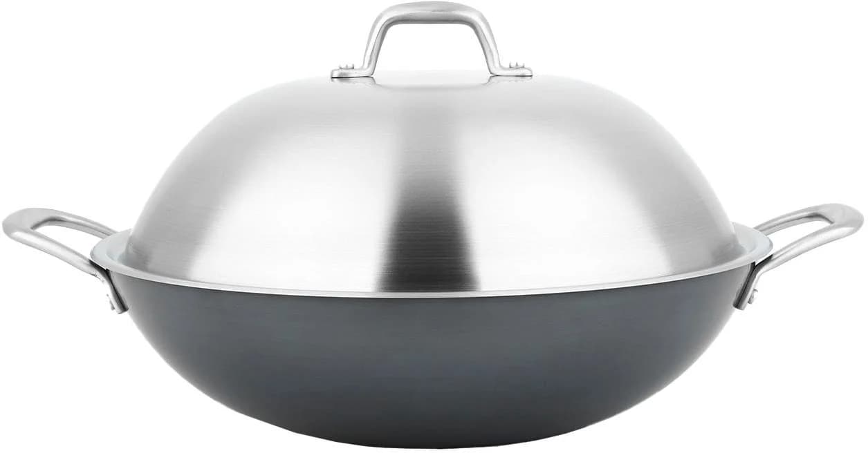 Wok Altena Silber Eisen 36 cm